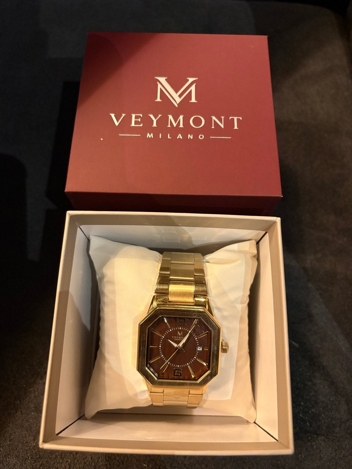 Nieuw Veymont Milano horloge in plastic, Overige merken, Staal, Polshorloge, Nieuw