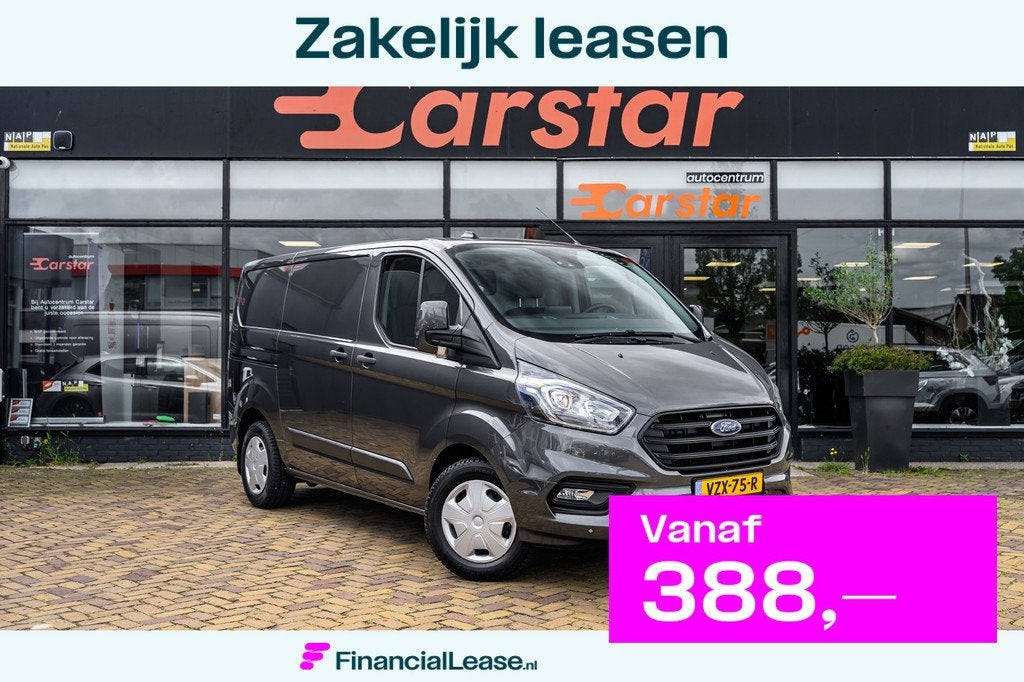 Ford Transit Custom 340 1.0 EcoBoost L1H1 PHEV Trend|Benzine, Stof, Gebruikt, 996 cc, Bedrijf