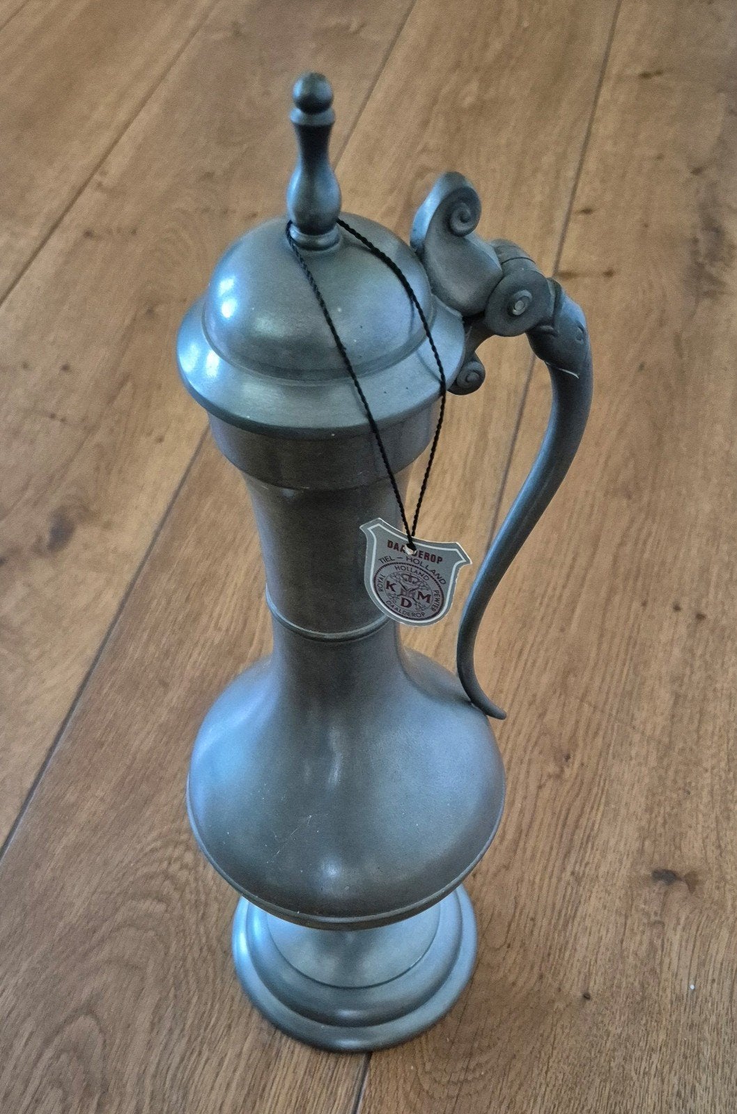 Antieke Royal Daalderop Holland Pewter Kan, Antiek en Kunst, Ophalen of Verzenden