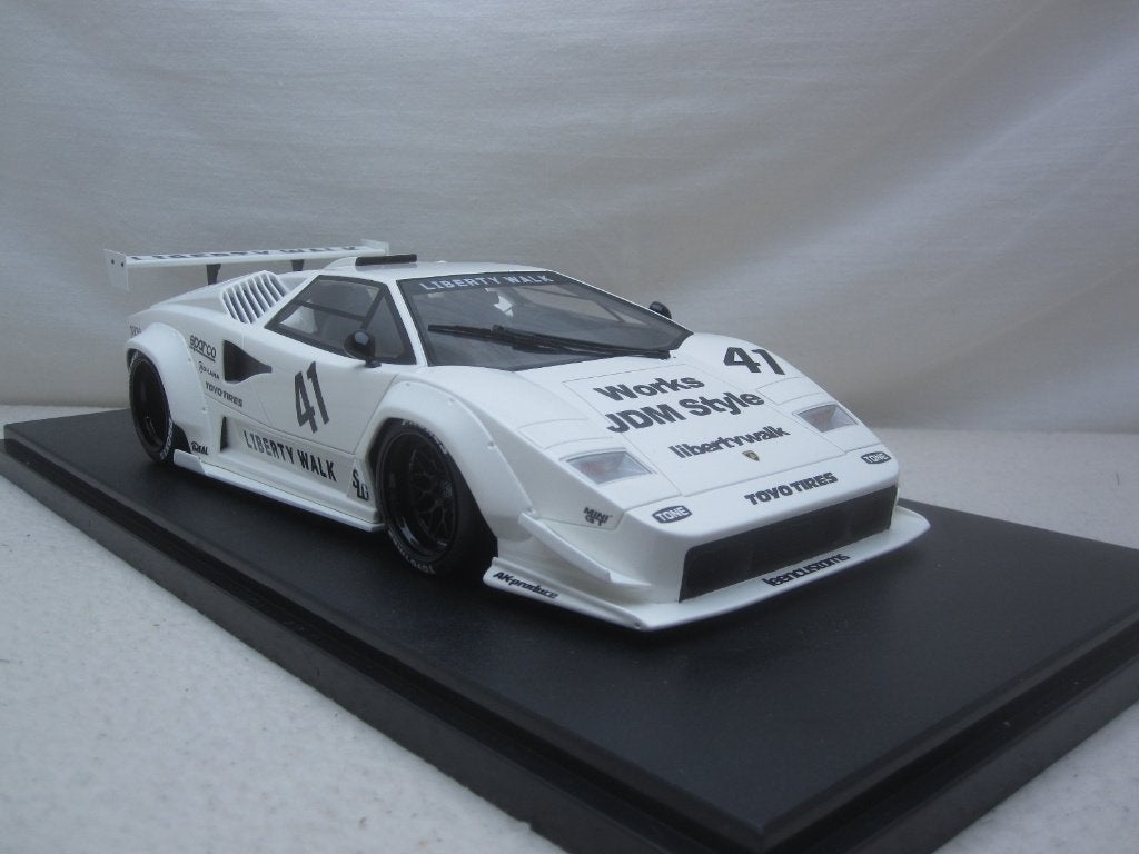 Lamborghini Countach LB Works 2023 1:18 GT-Spirit, Ophalen of Verzenden, Nieuw, Auto, Overige merken