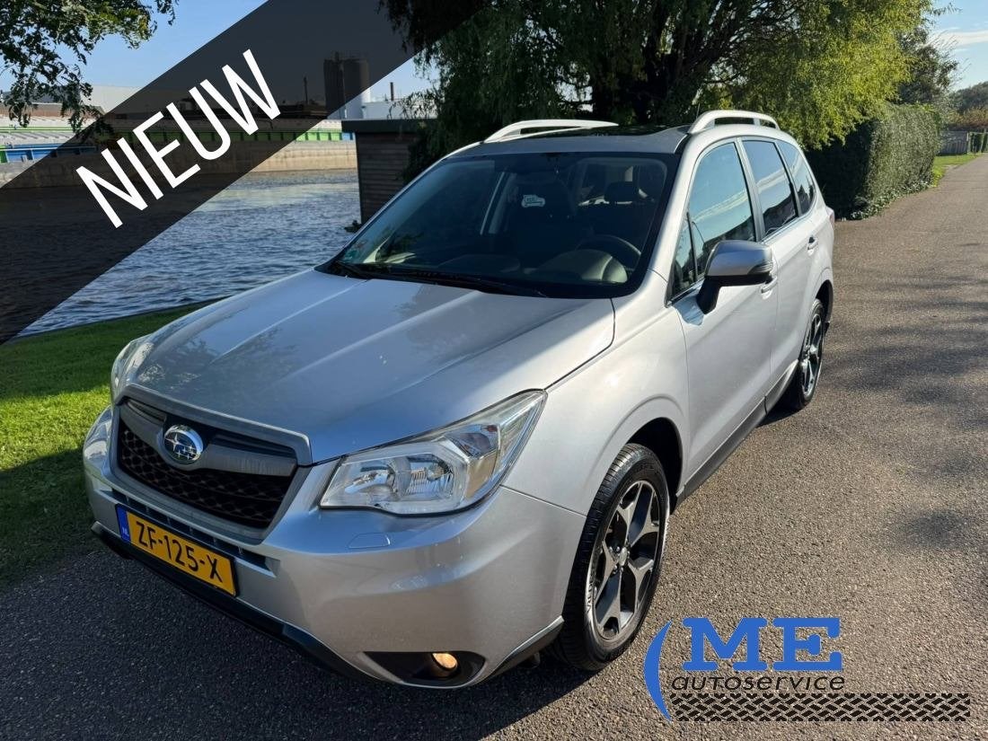 Subaru Forester - 2.0 Executive|Automaat|Leer|pano|camera, Auto's, Euro 5, 4 cilinders, 150 pk, Leder