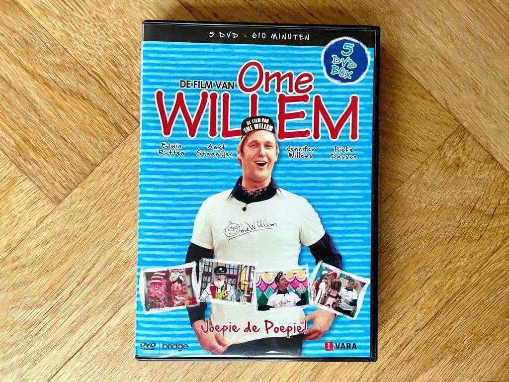 De Film van Ome Willem - Complete 5 DVD Boxset (krasvrij), Alle leeftijden, Ophalen of Verzenden, Zo goed als nieuw, Educatief