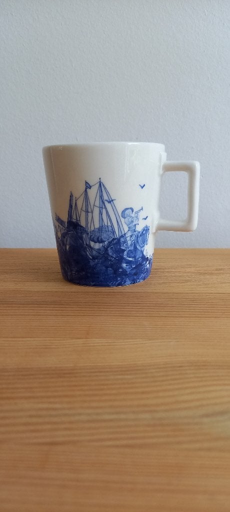 Piet Hein Eek Delftsblauw kopje zgan, Ophalen of Verzenden, Zo goed als nieuw, Overige stijlen, Kop(pen) en/of Schotel(s)