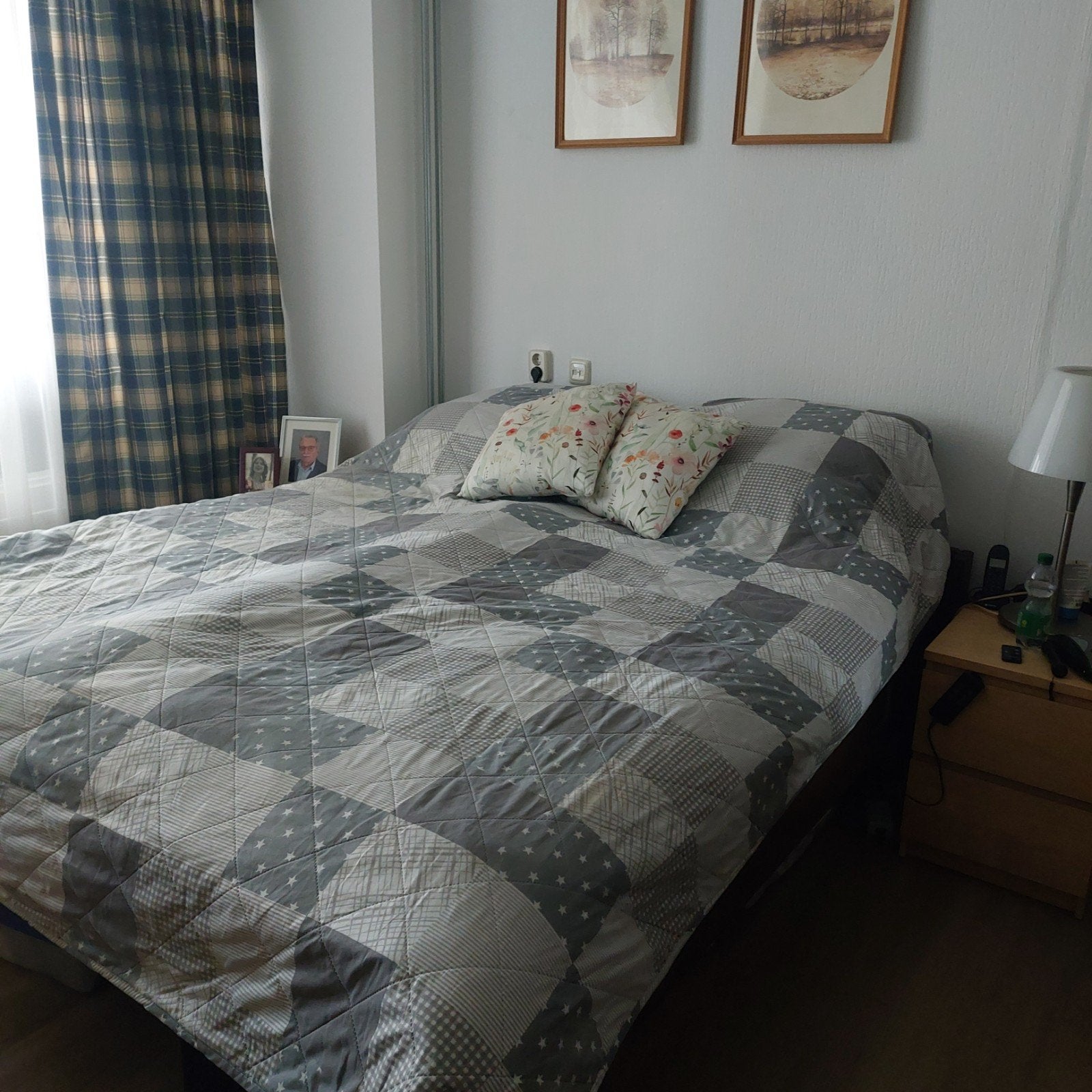 Bed 180x200, Huis en Inrichting, Slaapkamer | Bedden, Ophalen, Gebruikt, Tweepersoons, 180 cm