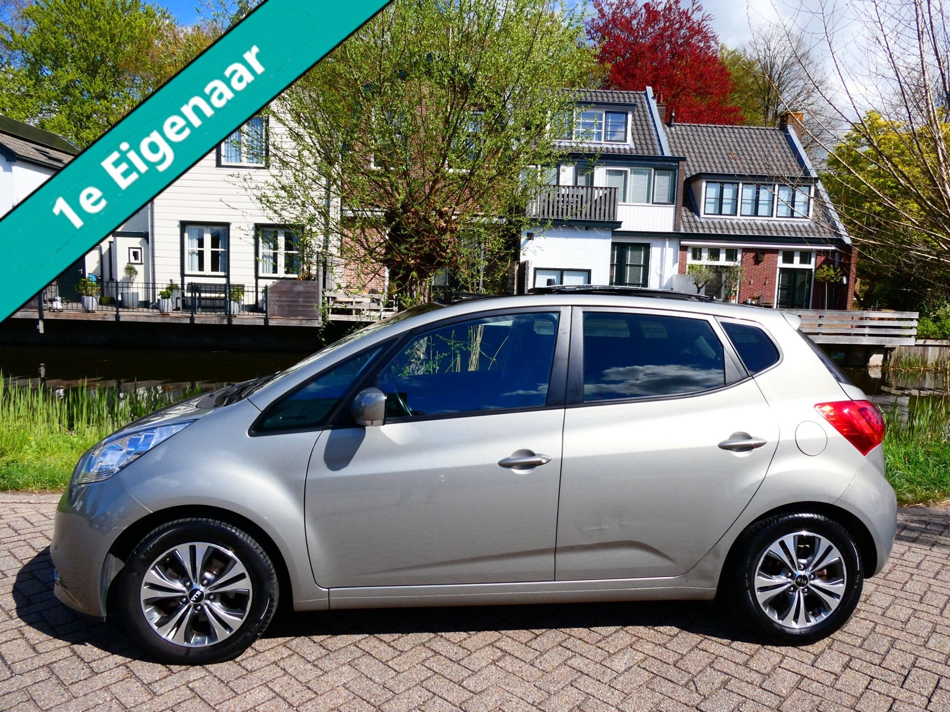 Kia Venga 1.4 CVVT 1e eig. 94.000km. Clima Navi Trekhaak 130, Auto's, Voorwielaandrijving, Gebruikt, Euro 6, 4 cilinders