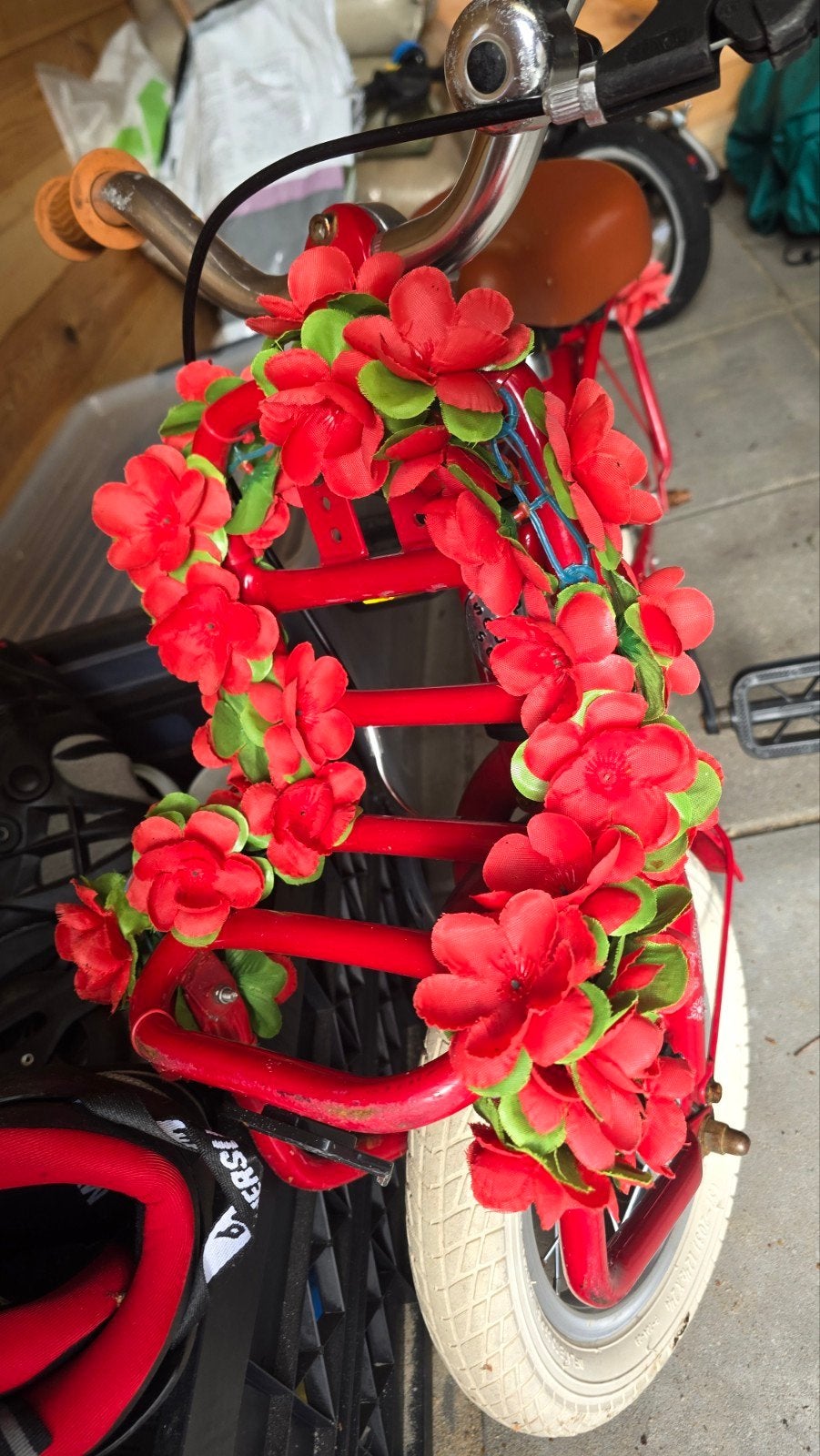 Meisjesfiets 12 inch met gebruikerssporen, Fietsen en Brommers, Ophalen, Gebruikt, Minder dan 16 inch, Supersuper