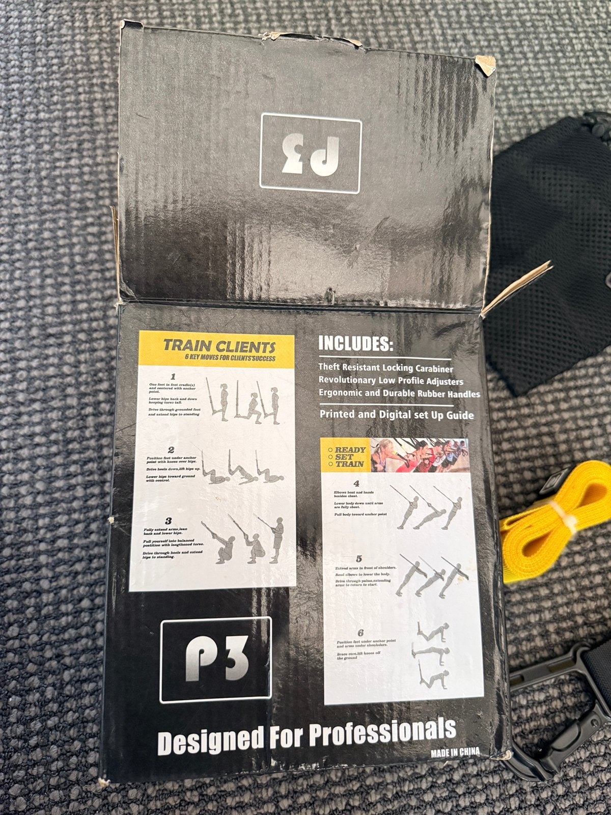 TRX p3 + bevestigingsbeugel, Sport en Fitness, Ophalen, Nieuw