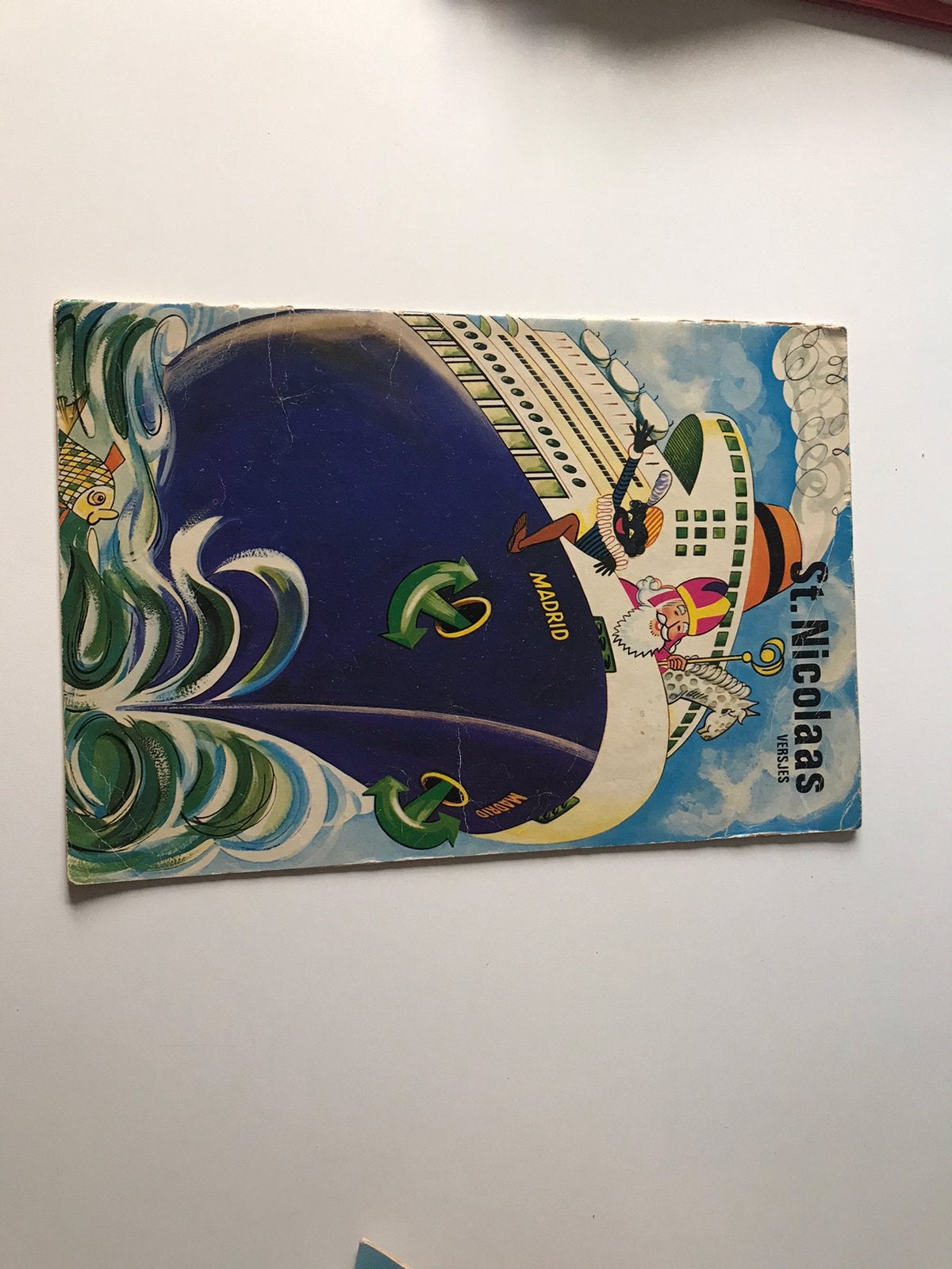 Oud sinterklaasboek (st nicolaas), Ophalen of Verzenden