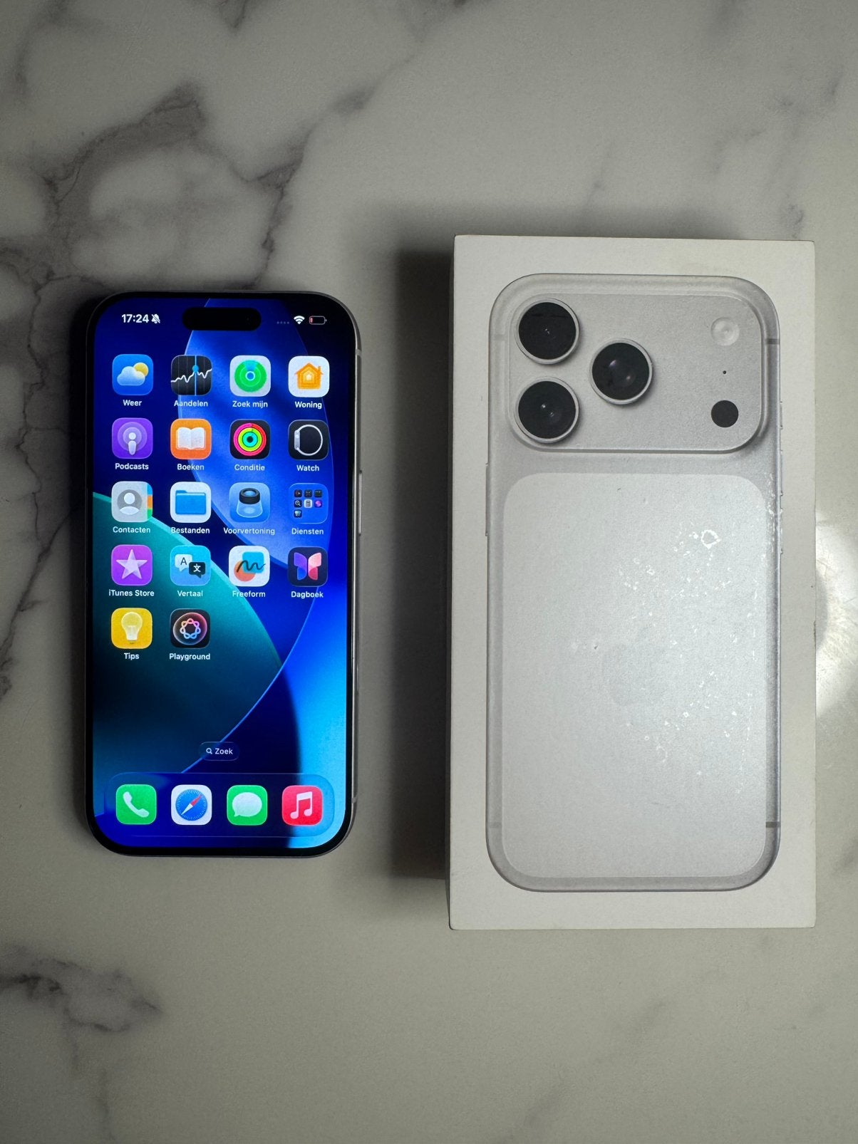 iPhone 17 Pro | Silver | 256gb | 92%, Ophalen of Verzenden, Zilver, 256 GB