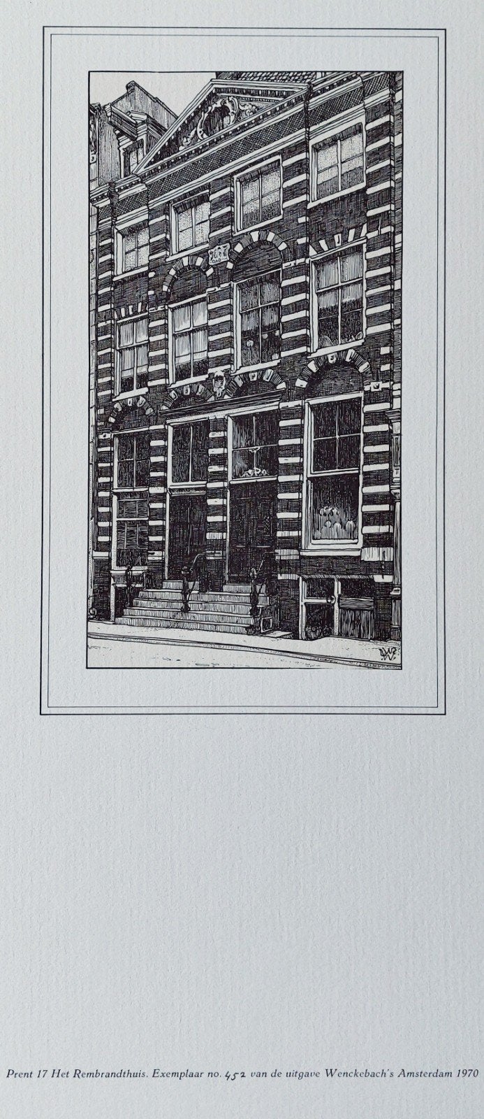 Rembrandthuis ... Amsterdam ... L.W.R. Wenckebach.
Rembrandt, Antiek en Kunst, Ophalen of Verzenden