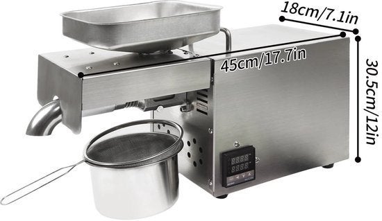 Oliepers – Oliepersmachine – Olie Extractor, Corvance B.V., Verzenden, Nieuw, Corvancebol@gmail.com