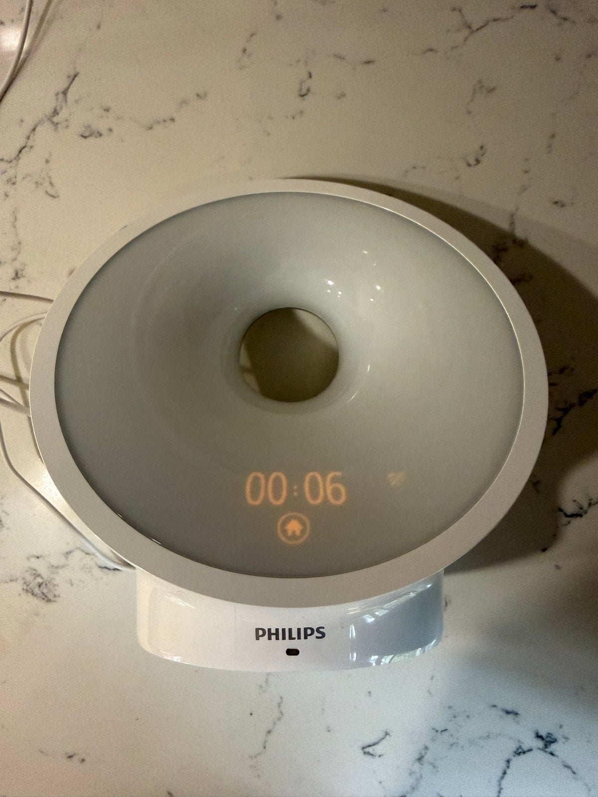 Philips Wake-up Light HF3672 - Lichtwekker met Wi-Fi, Ophalen, Zo goed als nieuw, Digitaal