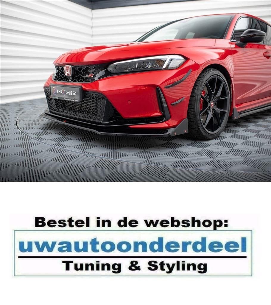 Maxton Design Honda Civic Type R MK11 Spoiler Splitter Lip, Verzenden, Automotive Parts, A.parts@hotmail.nl, Trasmolenlaan 12 3447 GZ Woerden