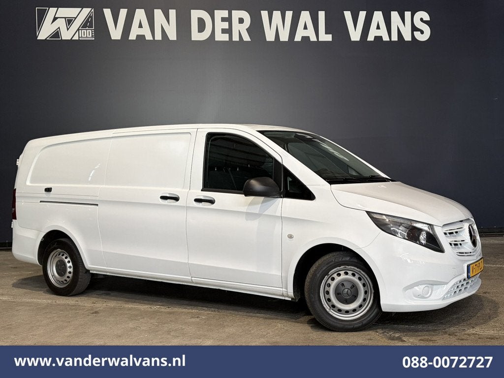 Mercedes-Benz Vito 116 CDI 164pk L3H1 Euro6 Airco | Camera |, Auto's, Bestelauto's, 13 km/l, Gebruikt, 4 cilinders, Wit