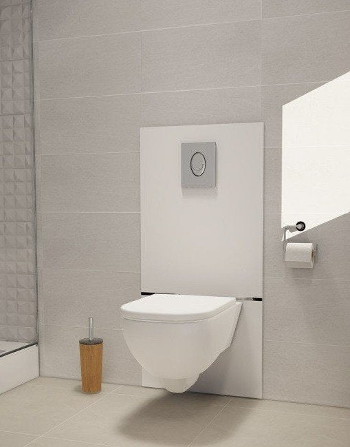 Saniwall Pro UP met glazen voorpaneel, Doe-het-zelf en Verbouw, Sanitair, Ophalen of Verzenden, Nieuw, Glas, Toilet