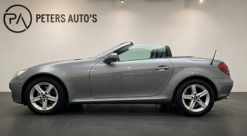 Mercedes-Benz SLK-klasse 200 K. Prestige Plus Carplay/Leder/, Auto's, Mercedes-Benz, Automaat, Achterwielaandrijving, Gebruikt