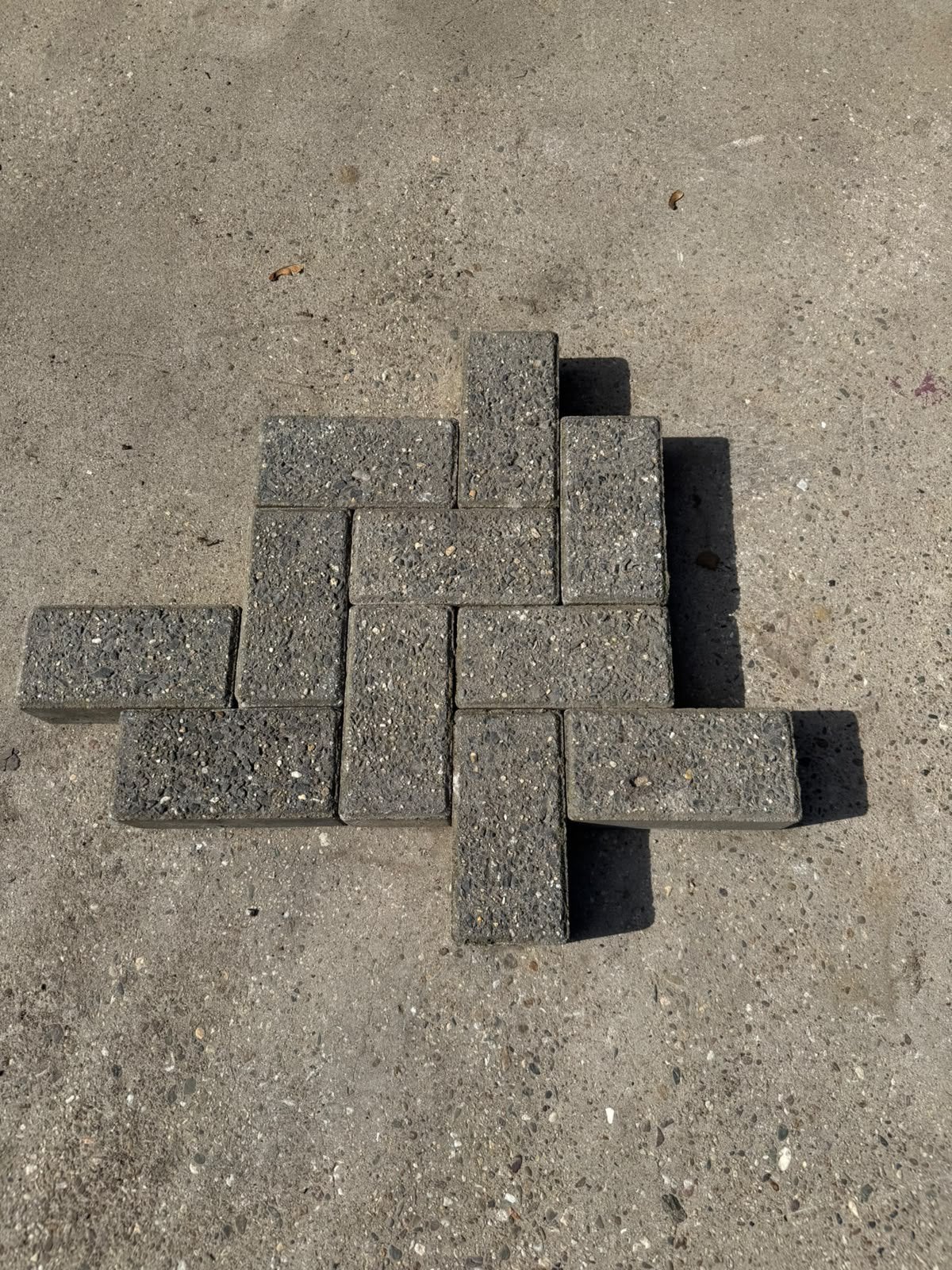 Betonklinkers, Tuin en Terras, Gebruikt, Klinkers, Ophalen of Verzenden, 10 m² of meer