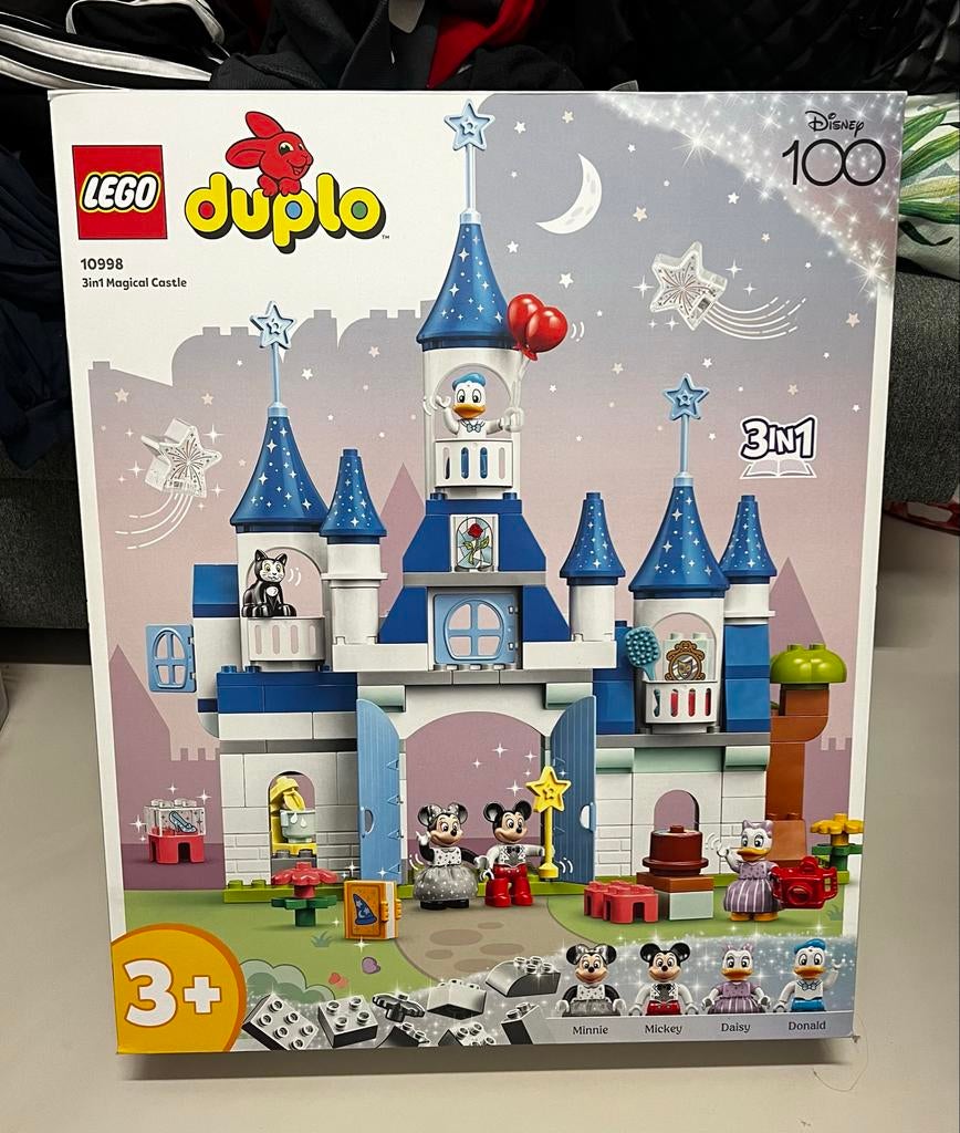 Lego Duplo Disney Kasteel, Kinderen en Baby's, Speelgoed | Duplo en Lego, Ophalen, Inclusief minifiguren, Nieuw, Complete set