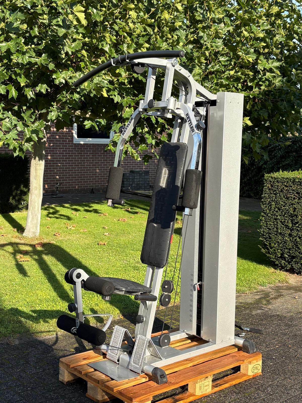 Kettler fitnessapparaat, Ophalen, Gebruikt