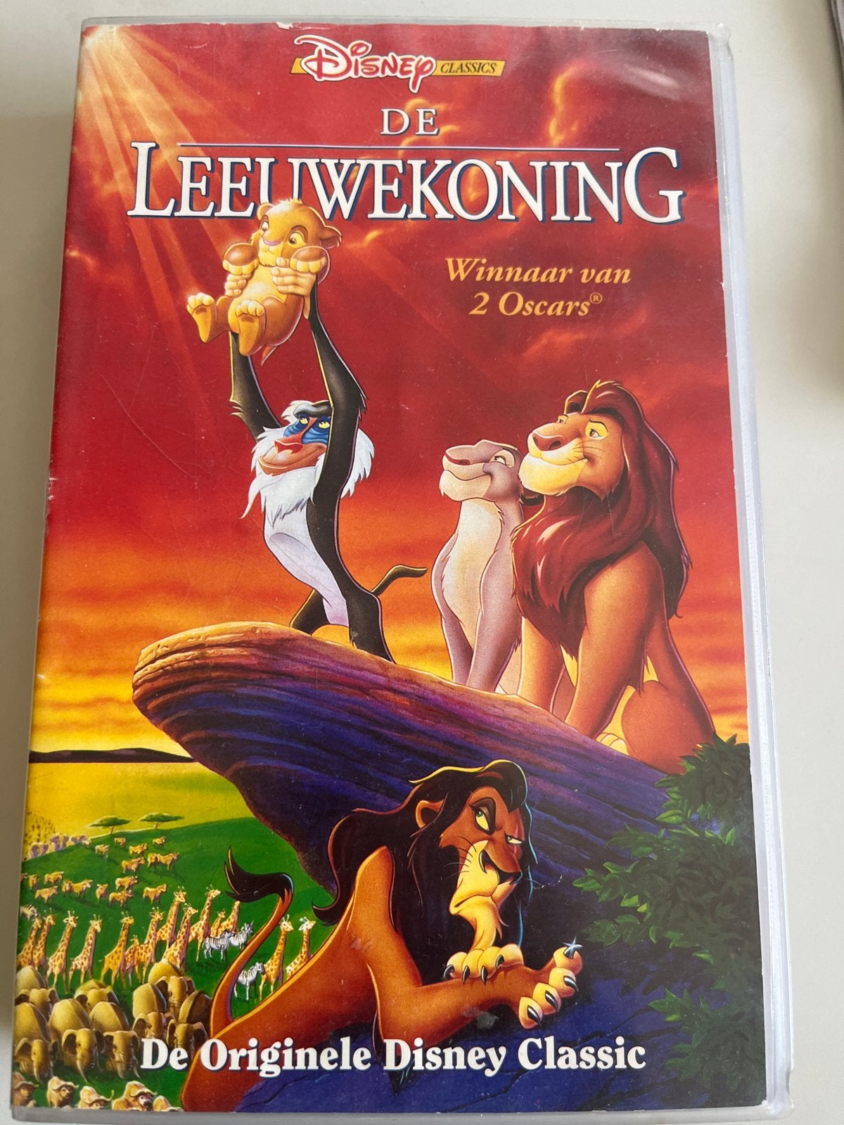 De Leeuwenkoning VHS - Disney Classic, Gebruikt, Alle leeftijden, Kinderfilm, VHS