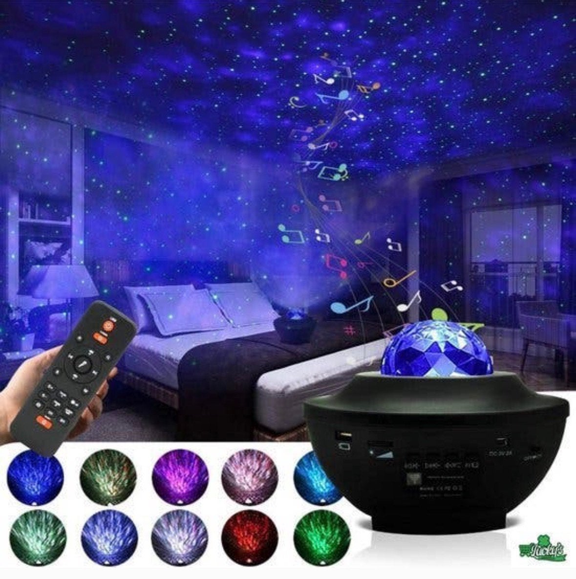 Sterren projector, kamer decoratie, Ophalen, Zo goed als nieuw, Licht