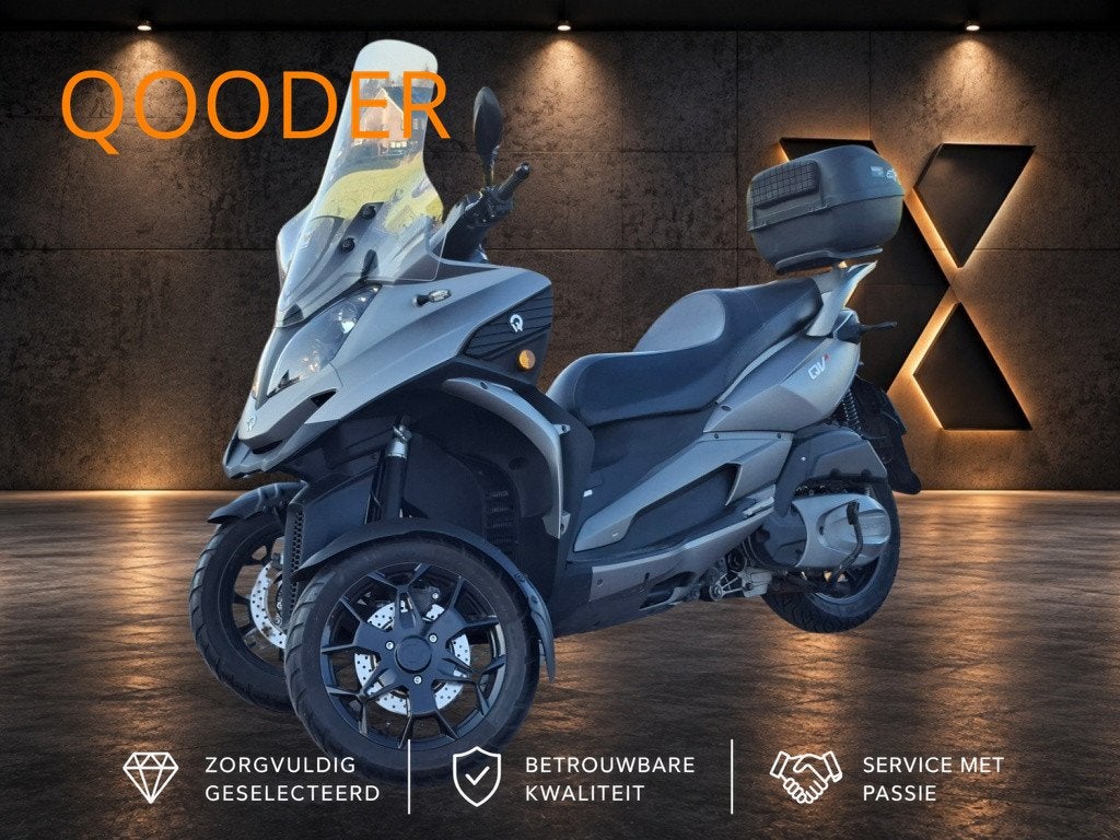 Qooder Quadro QV3 | Hoog windscherm | Topkoffer | Veel optie, Scooter, Qooder, Automaat, 12 t/m 35 kW