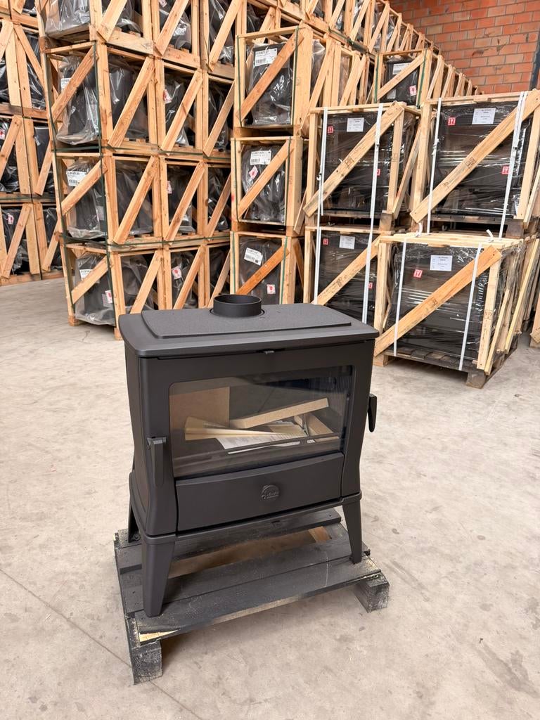 MAGAZIJNOPRUIMING!!! Selecta 55 WD, Ophalen, Zo goed als nieuw, Hout, Houtkachel