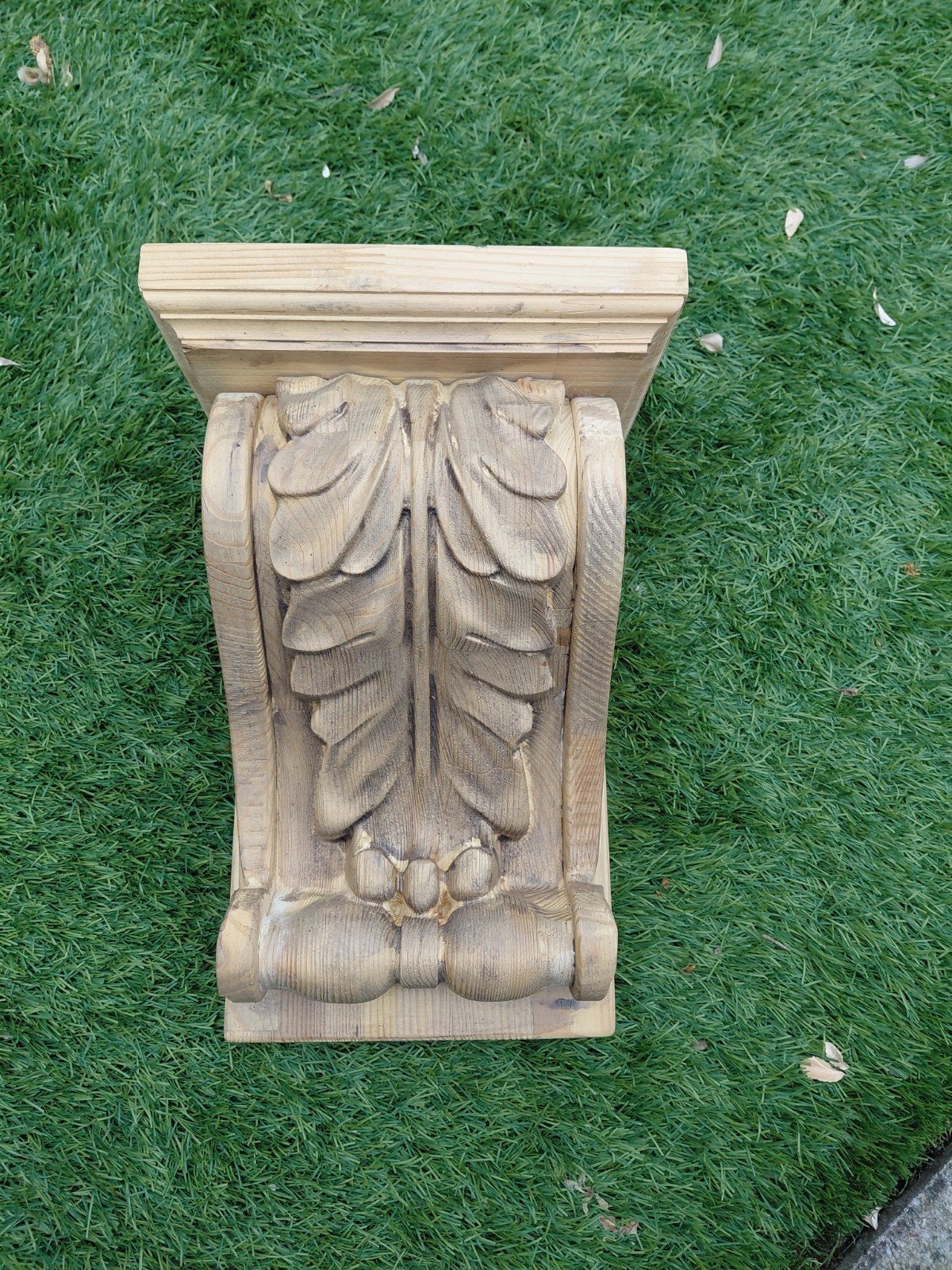 Houten zelfgemaakte console. 35x23., Ophalen, Zo goed als nieuw
