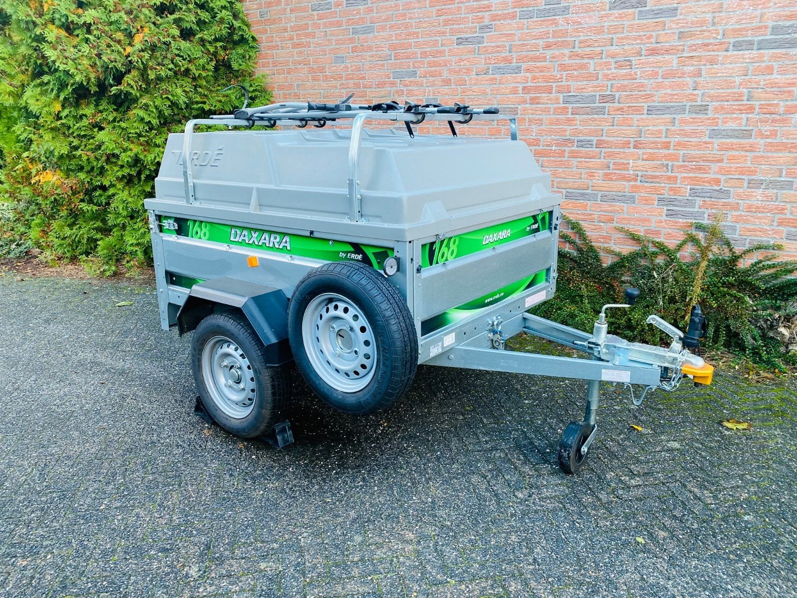 Daxara 168 Aanhangwagen - Zeer Compleet & Nieuwstaat, Caravans en Kamperen, Ophalen, Zo goed als nieuw