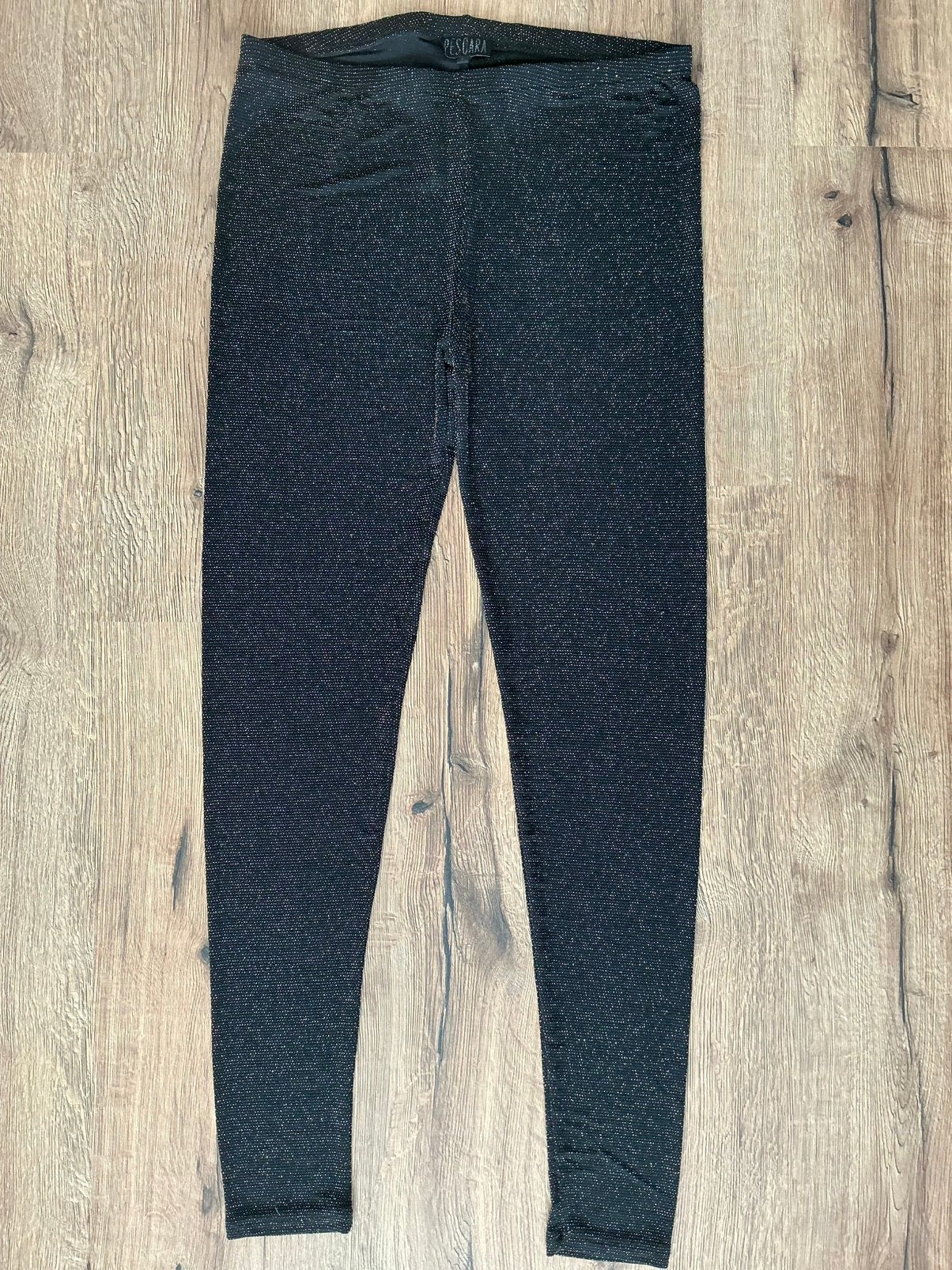 Zwart/ goudkleurig legging., Kleding | Dames, Leggings, Maillots en Panty's, Ophalen of Verzenden, Zo goed als nieuw, Goud, Legging