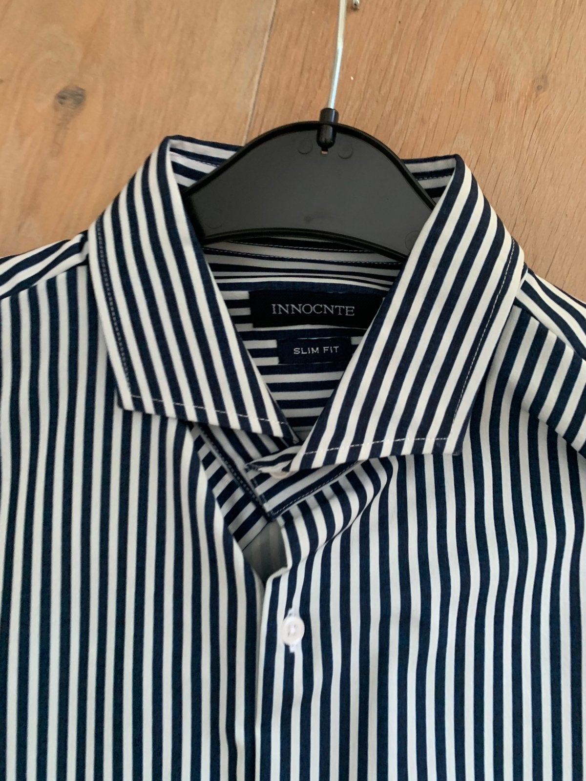 Overhemd maat L, Kleding | Heren, Ophalen of Verzenden, Nieuw, Blauw, Halswijdte 41/42 (L)