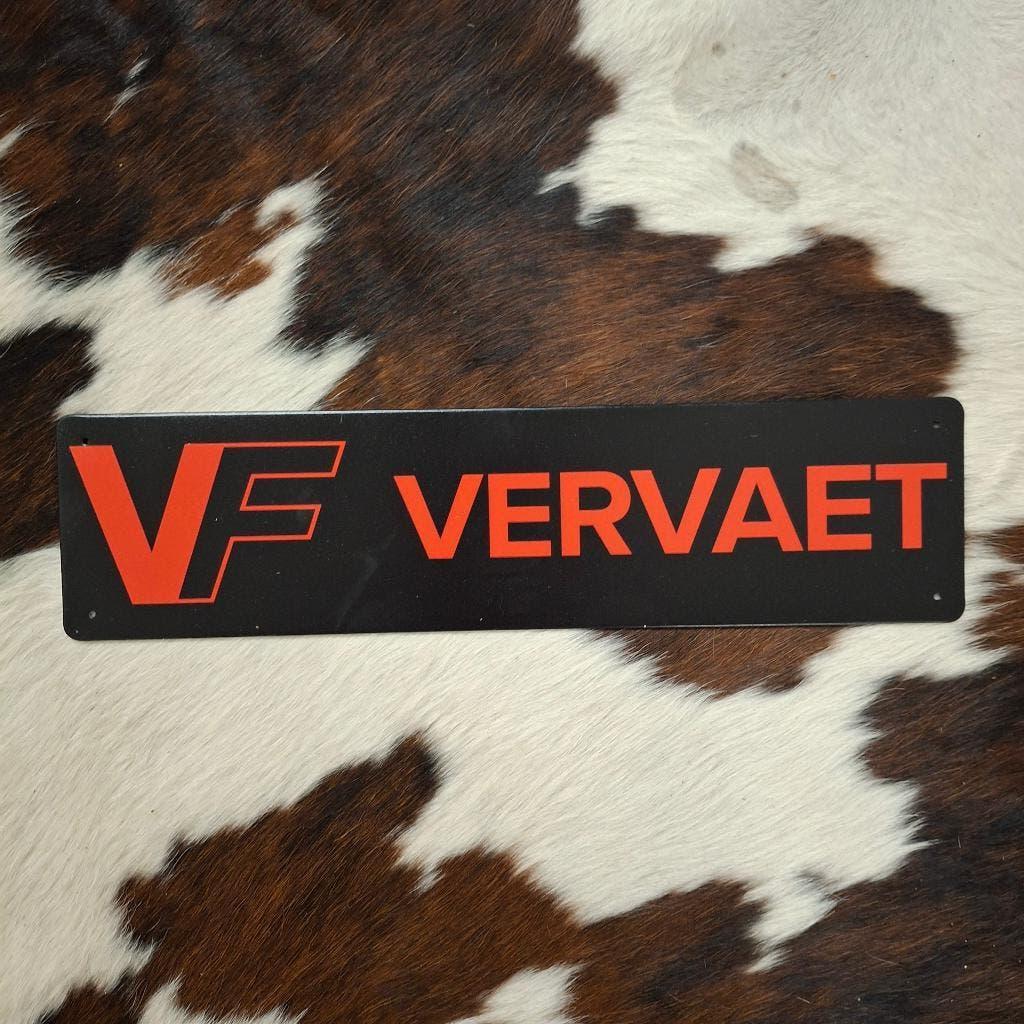 Verveat - Metalen wandbord, Metaal, 40 cm, Meerkleurig, Nieuw