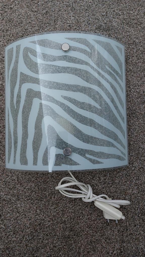 Leuke wandlamp, Ophalen of Verzenden, Glas