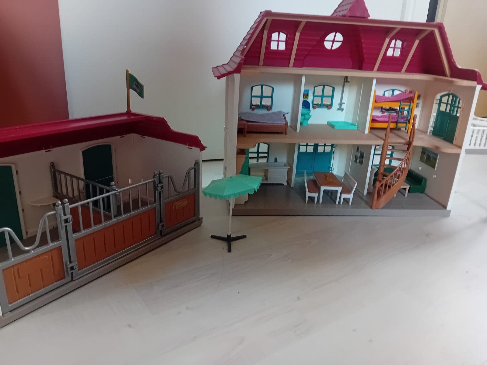 schleich stallen, Ophalen of Verzenden