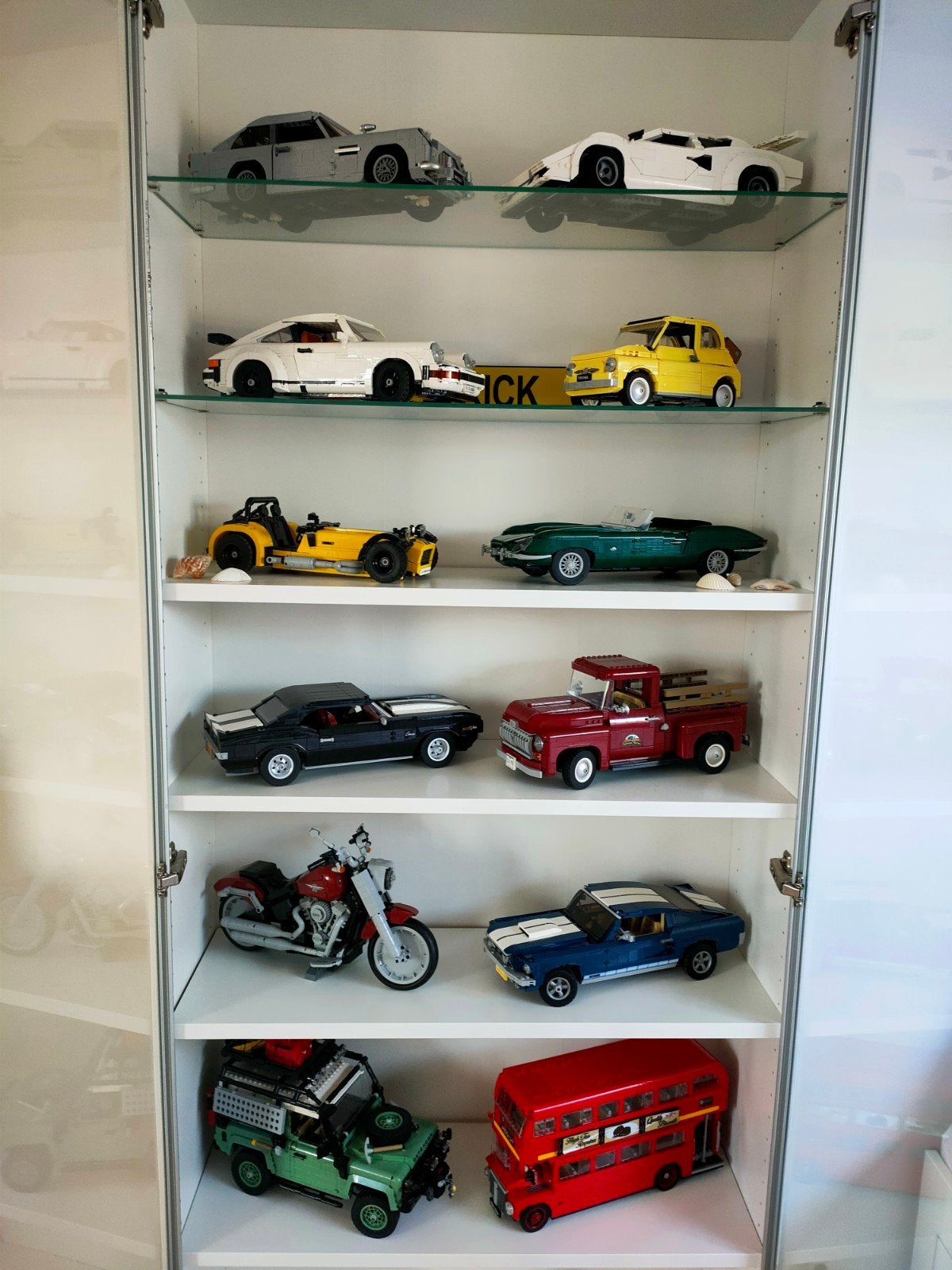 Lego verzameling auto's 12x complete sets, Ophalen, Compleet, Lego, Zo goed als nieuw