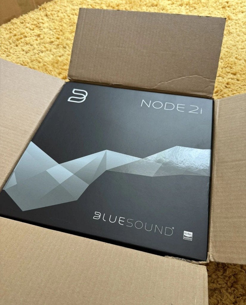 Bluesound Node 2i zwart | High-res streamer | Topstaat, Audio, Tv en Foto, Mediaspelers, Ophalen of Verzenden, Zo goed als nieuw