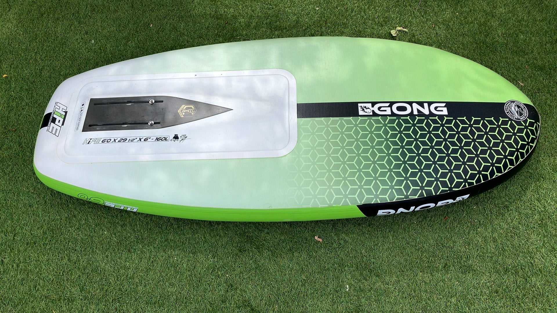 Gong HiPE wingfoil board 160L opblaasbaar en reistas, Watersport en Boten, Wingsurfen, Ophalen, Gebruikt, Wingsurf-board