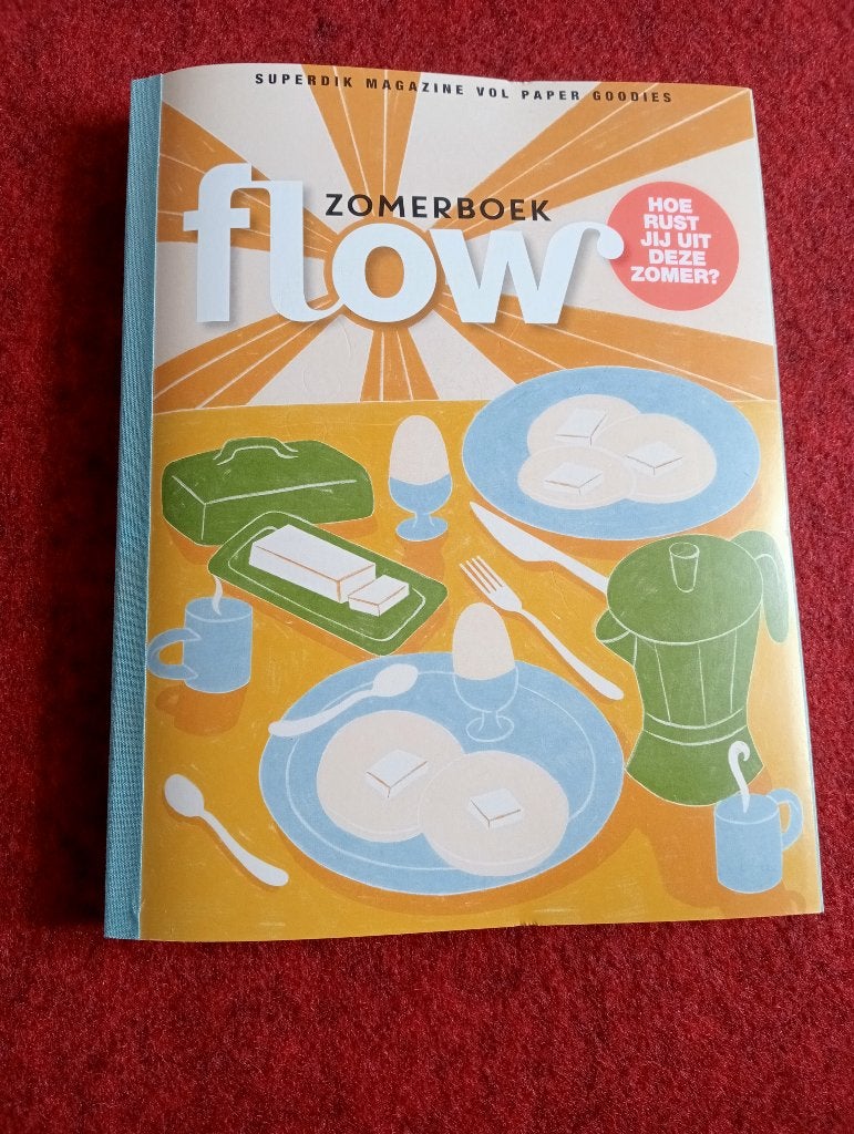 Te koop Flow zomerboek 2024, Boeken, Tijdschriften en Kranten, Ophalen of Verzenden, Zo goed als nieuw, Overige typen