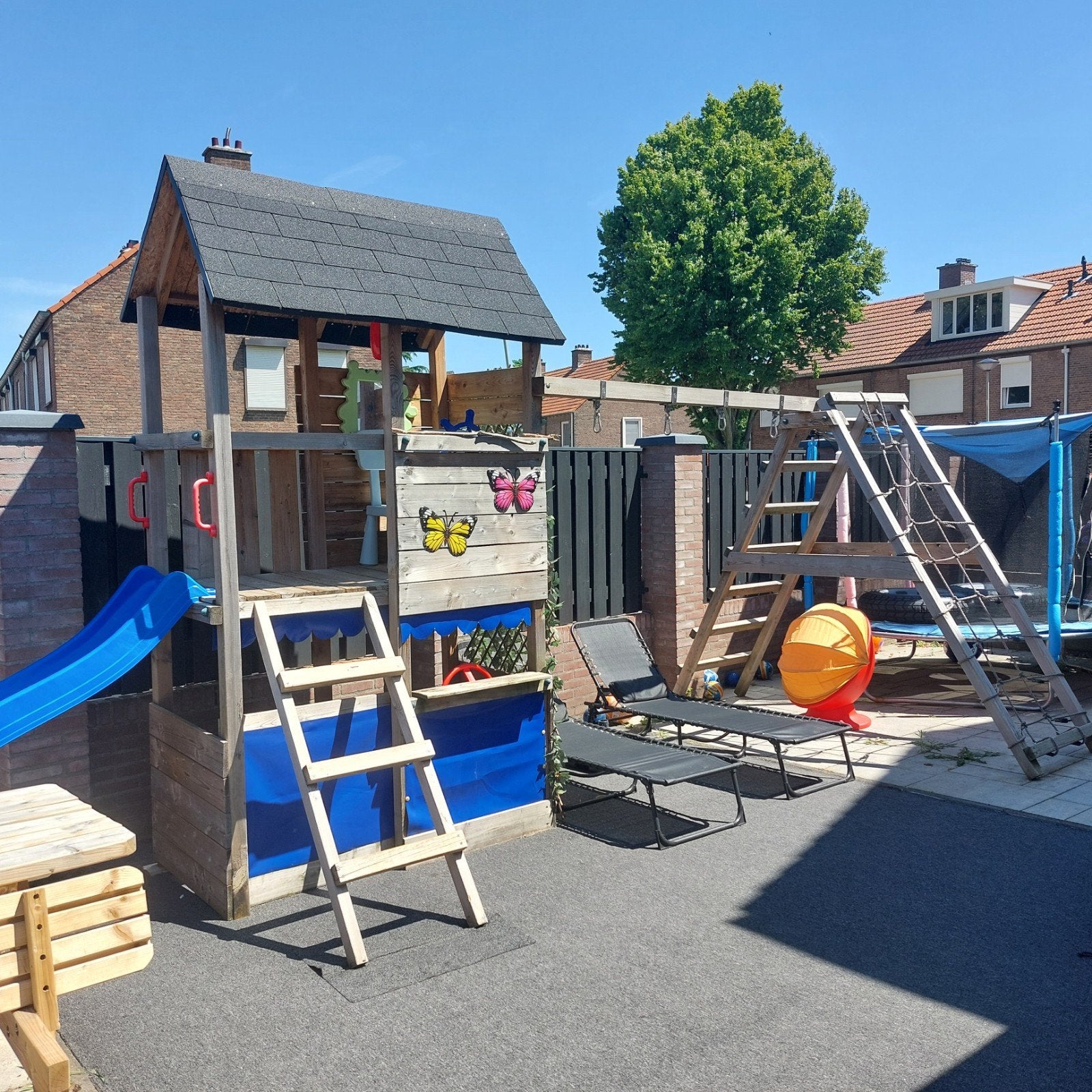 Speeltoestel WICKEY, Ophalen, Glijbaan
