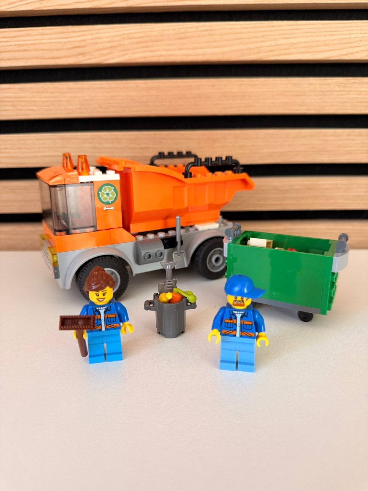 Lego set 60220 compleet vuilniswagen!, City, Lego, Ophalen of Verzenden, Complete set