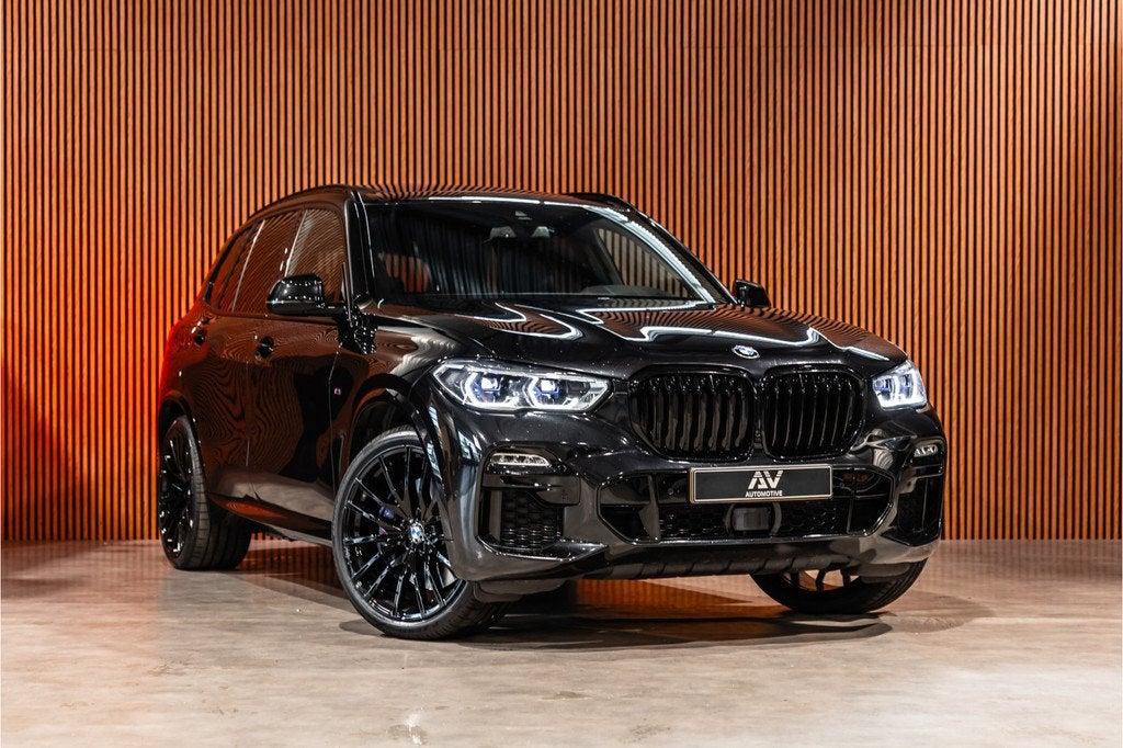 BMW X5 xDrive45e | M-Sport | Pano | Laser | Trekhaak | Head-, Auto's, BMW, Zwart, Vierwielaandrijving, Hybride Elektrisch/Benzine