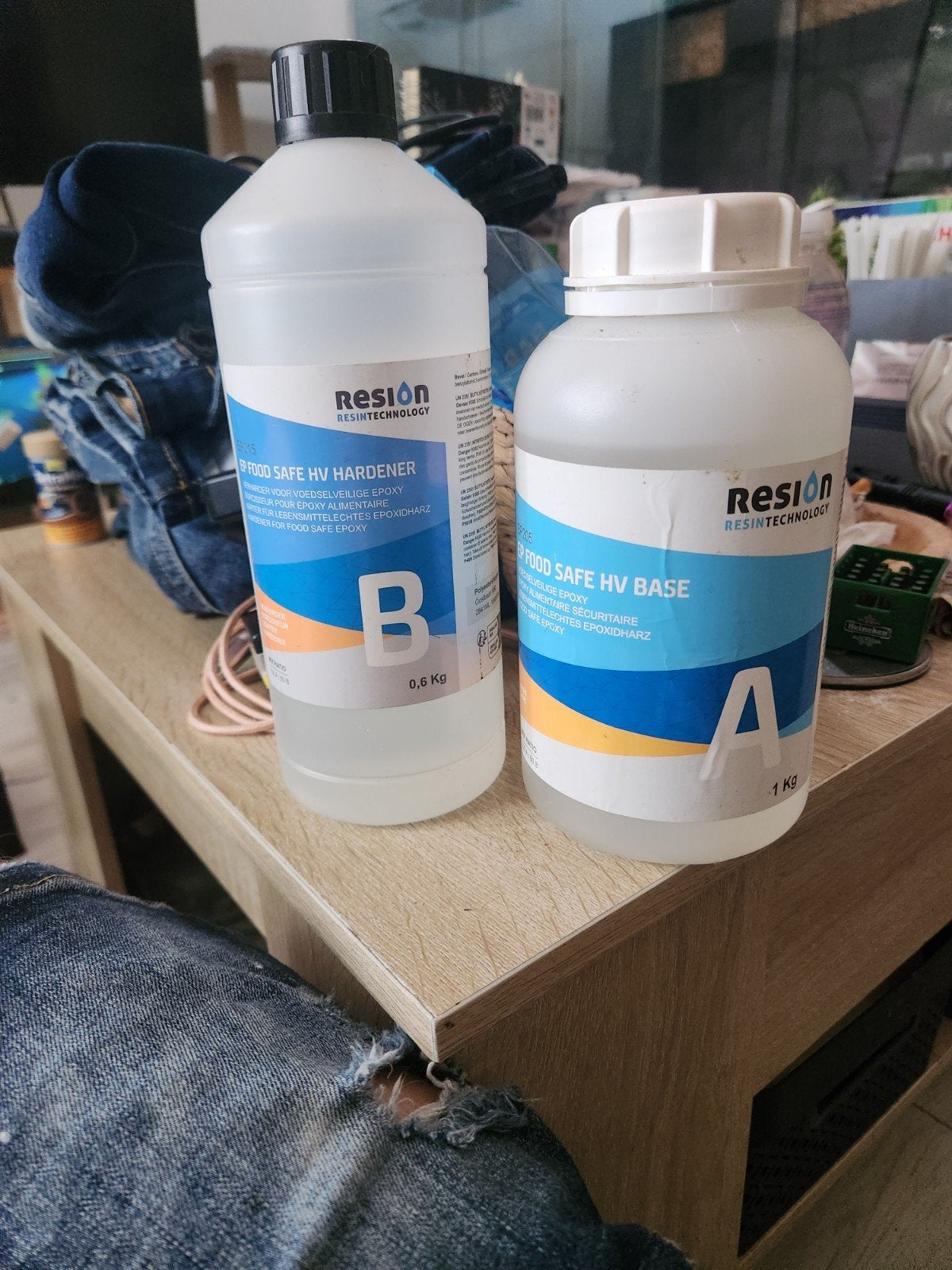 Resion EP Food Safe HV Epoxy Hars en Harder Set, Ophalen of Verzenden, Nieuw