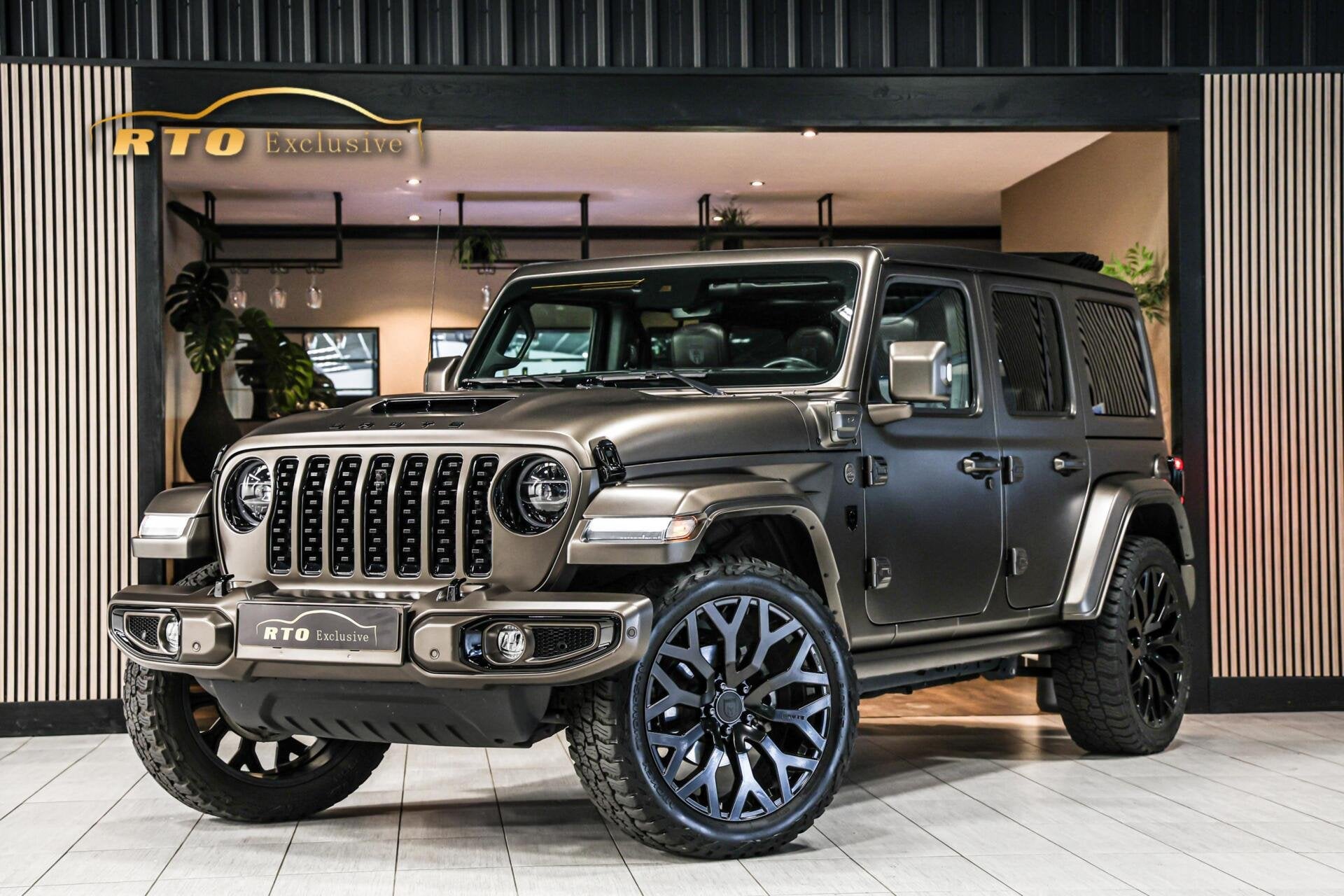 Jeep Wrangler Unlimited 4xe 380 Sahara|BRUTE|Cabrio|Matt|Led, Automaat, Dealer onderhouden, Euro 6, 4 cilinders