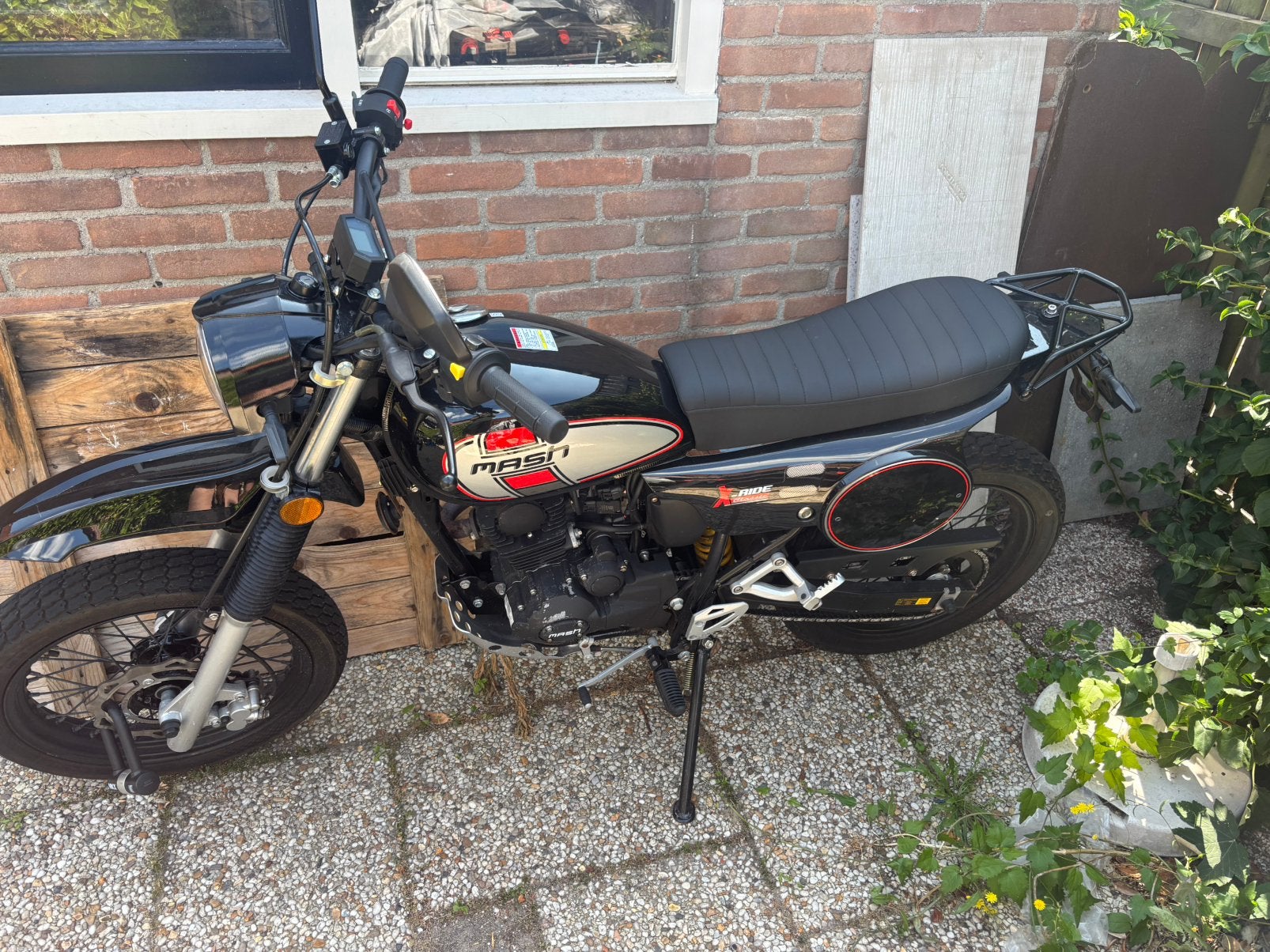 Brommer MASH X-Ride, Fietsen en Brommers, Brommers | Overige merken, Zo goed als nieuw, Maximaal 45 km/u, Ophalen