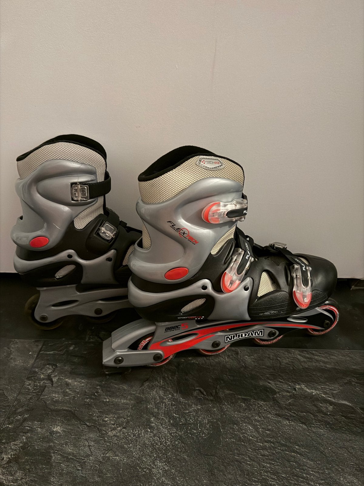 Nijdam inline skates - Maat 42, Ophalen of Verzenden, Verstelbaar, Nieuw, Heren