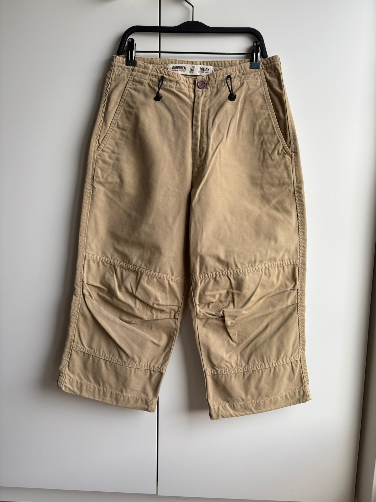 America Today capri broek, Kleding | Dames, Beige, Ophalen of Verzenden, Zo goed als nieuw, Driekwart