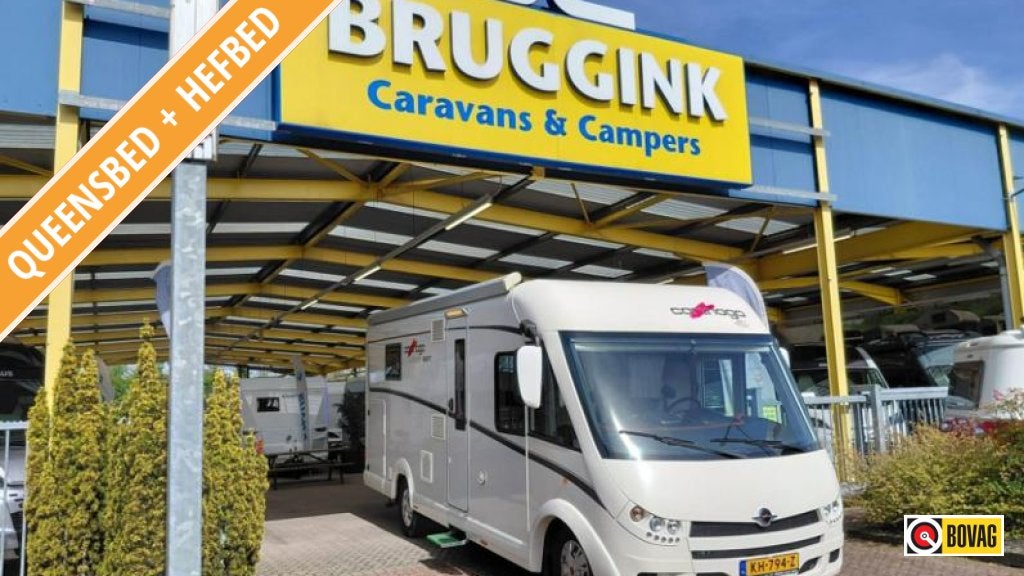 Carthago C-Tourer 144 QB SPORT - Queensbed, Caravans en Kamperen, Campers, Ringverwarming, Fiat, Airbags, 6 tot 7 meter