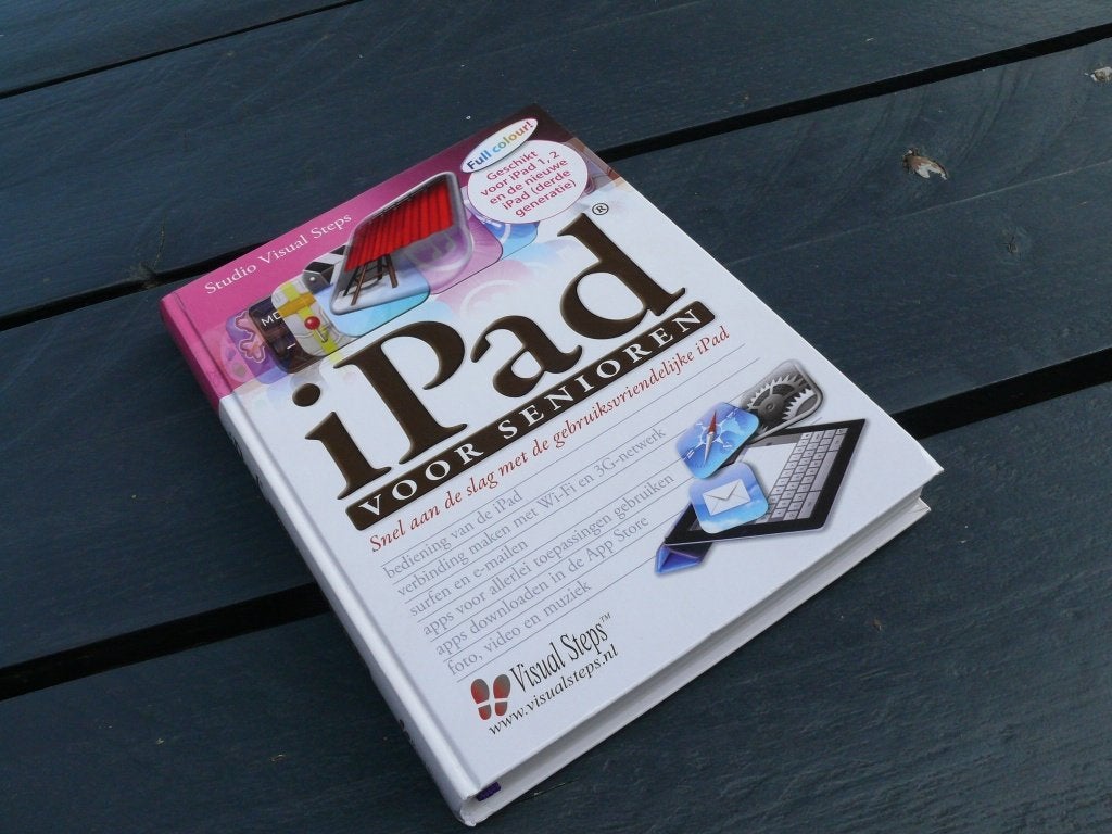 Boek IPAD voor senioren stap voor stap ( Visual steps ), Ophalen of Verzenden, Zo goed als nieuw, Overige onderwerpen