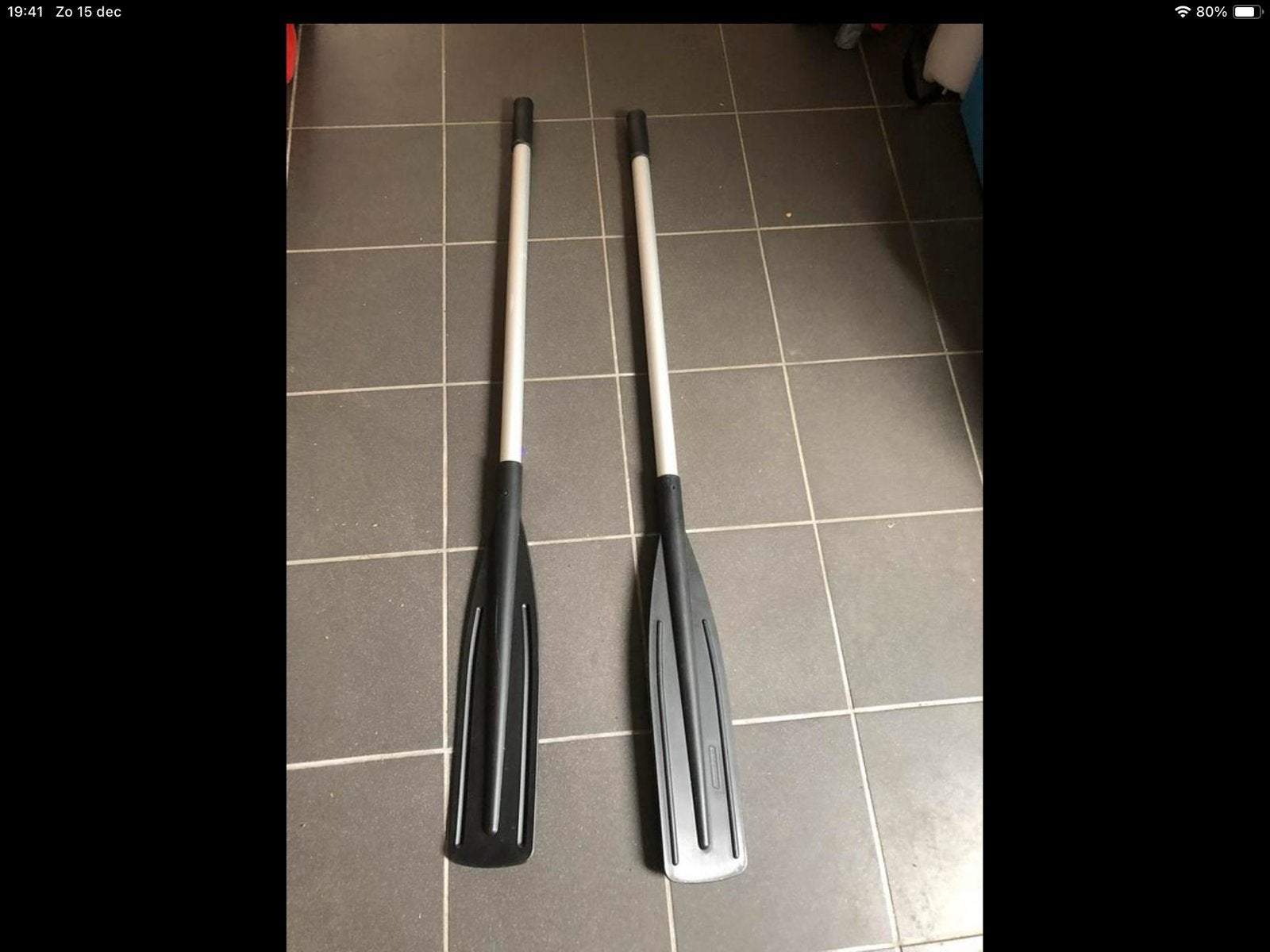 Boot spullen, Ophalen, Zo goed als nieuw