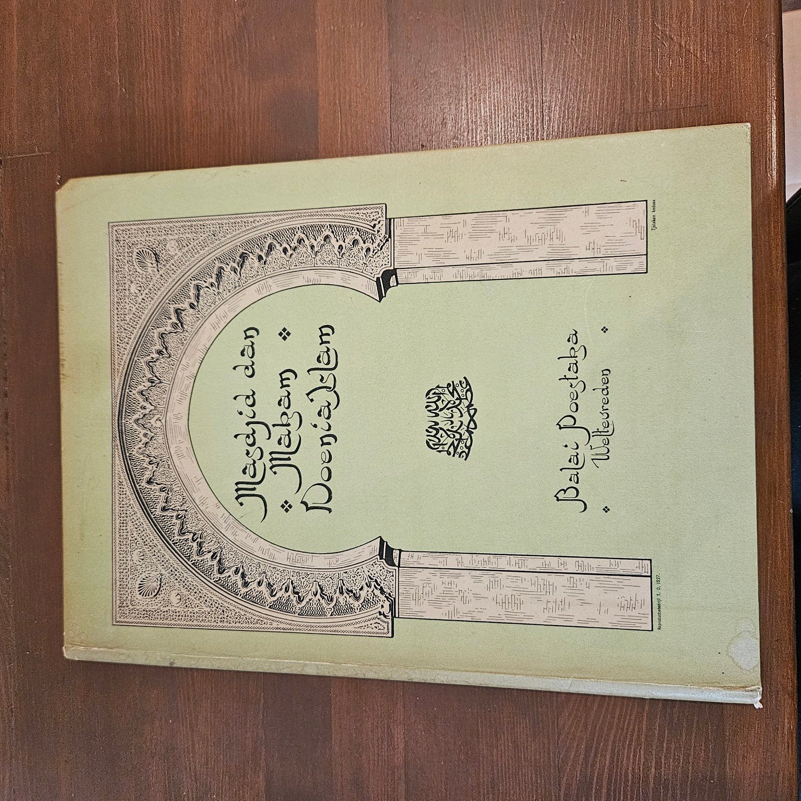 Masjid dan Makam Doenia Islam - Balai Poestaka, Ophalen of Verzenden